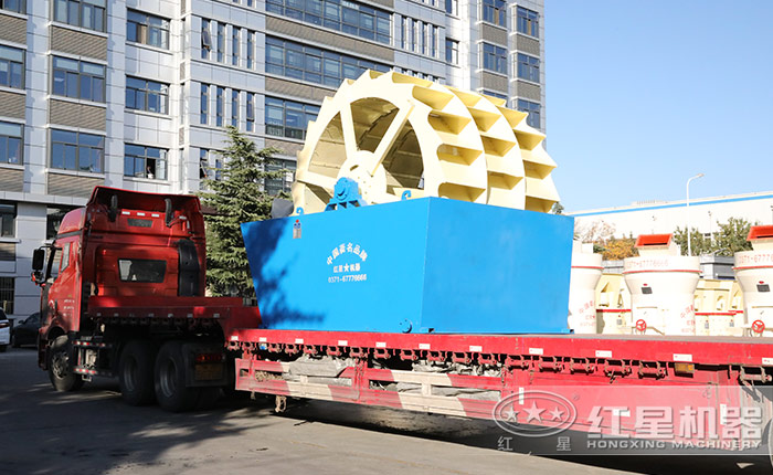 水輪洗砂機(jī)的型號(hào)有哪些？設(shè)備價(jià)格及現(xiàn)場(chǎng)視頻