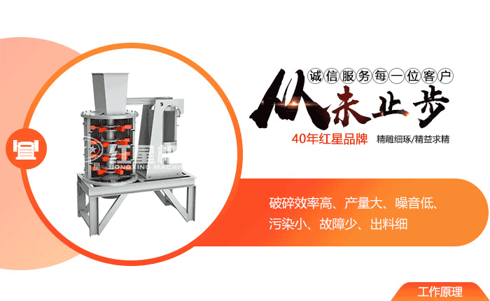 復(fù)合式破碎機(jī)工作原理