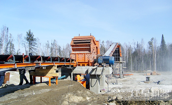 PF反擊破作業(yè)現(xiàn)場