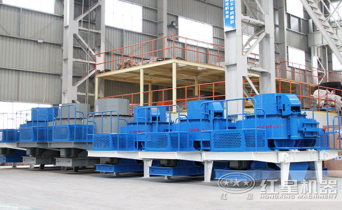 制砂機(jī)車間