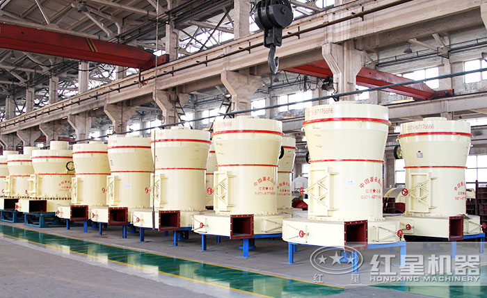 時(shí)產(chǎn)100噸磨煤渣子機(jī)（磨煤機(jī)）車間