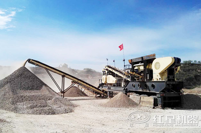 輪式移動制砂機|移動式打砂機