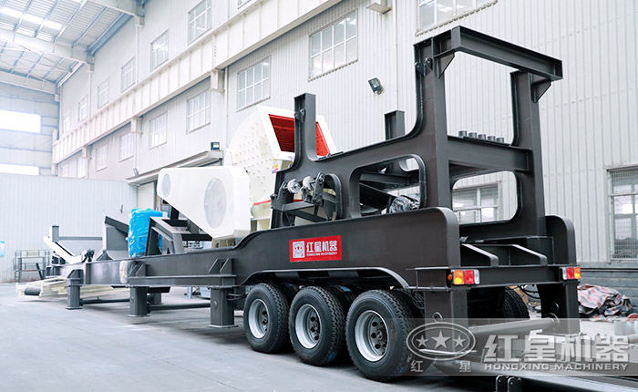 二合一移動(dòng)錘破機(jī)打石子的效果怎么樣