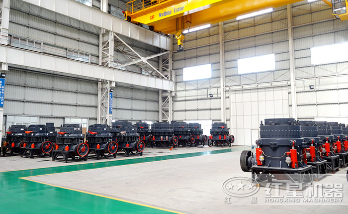 紅星時產(chǎn)200噸的碾碎石頭的機(jī)器型號眾多