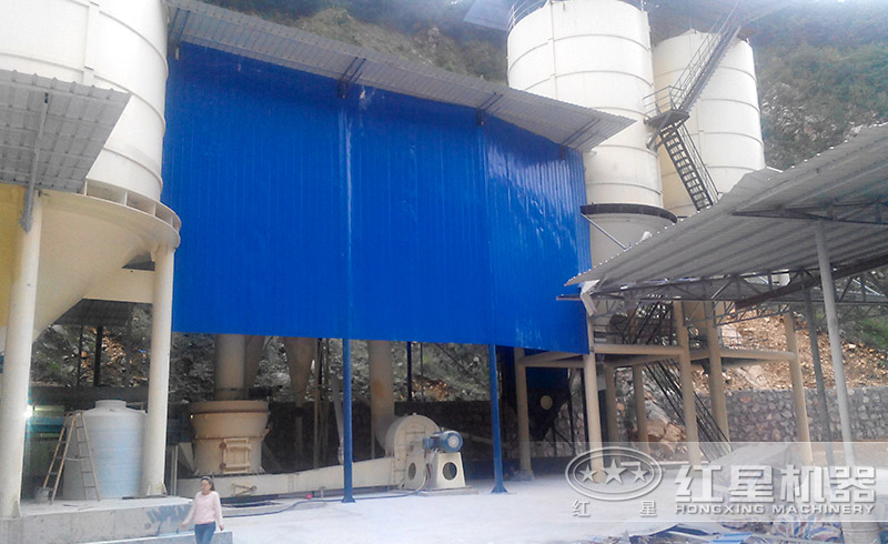 磨粉現(xiàn)場實拍