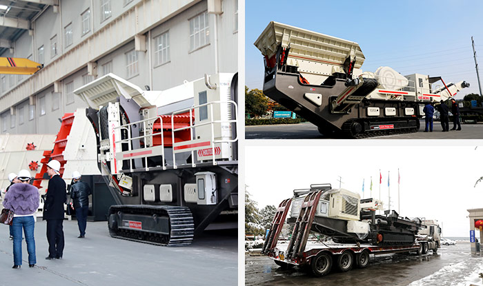 輪胎式建筑垃圾制沙機(jī)