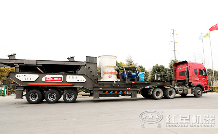 車(chē)載流動(dòng)粉砂機(jī)-輪胎式