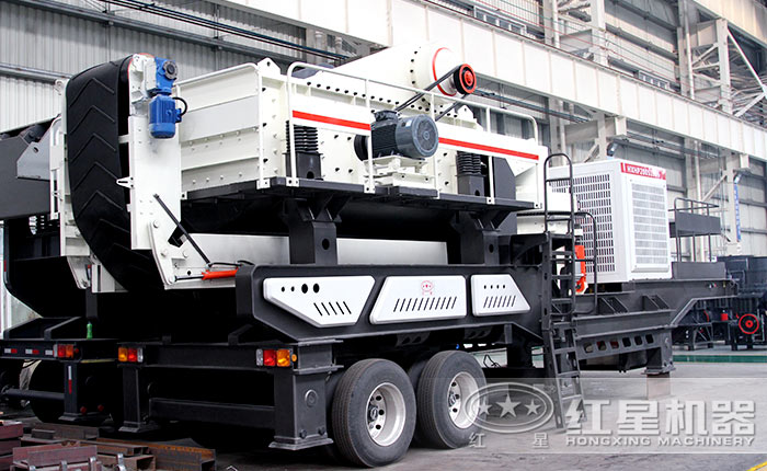 移動煤矸石破碎機