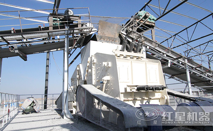 反擊式破碎機(jī)成料粒型好