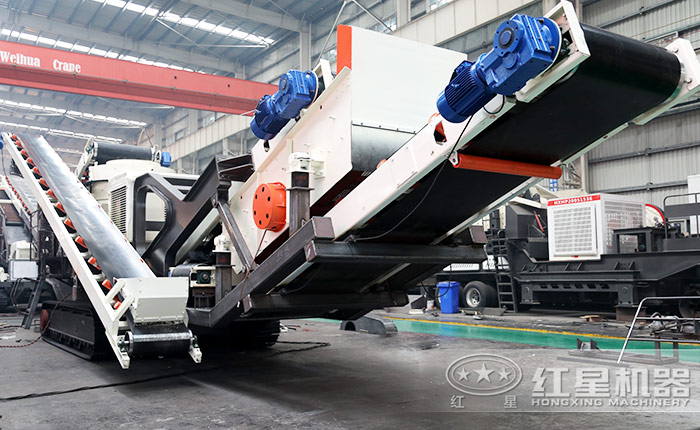 鵝卵石粉碎打沙機(jī)打的沙怎么樣，現(xiàn)場視頻來解答