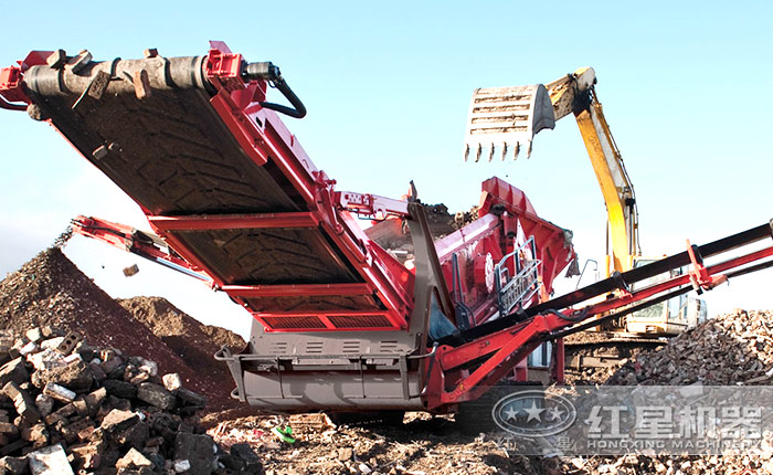 建筑垃圾破碎生產(chǎn)線