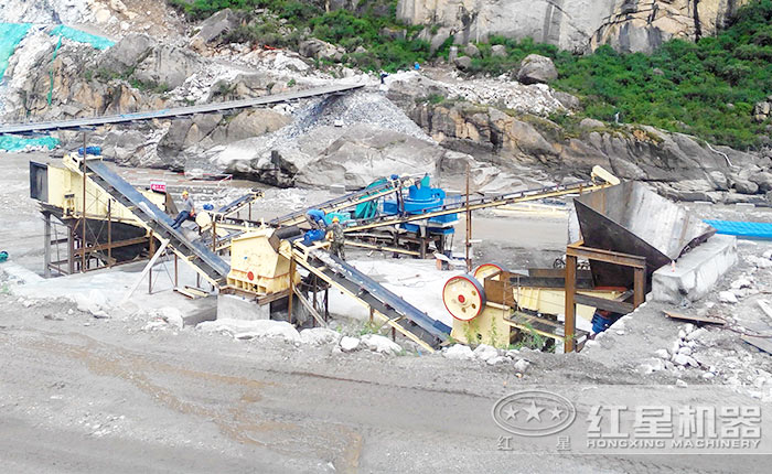 一套碎石生產(chǎn)線包含哪些機(jī)械設(shè)備，價格多少錢
