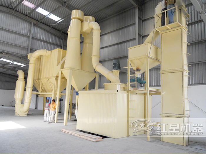 安徽黃山某磨粉現(xiàn)場