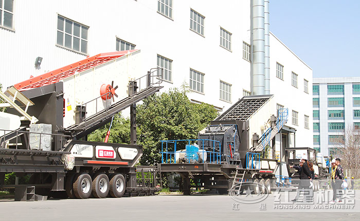 時(shí)產(chǎn)50噸移動(dòng)篩沙機(jī)-從價(jià)格到加工效果，無一不令人心動(dòng)！