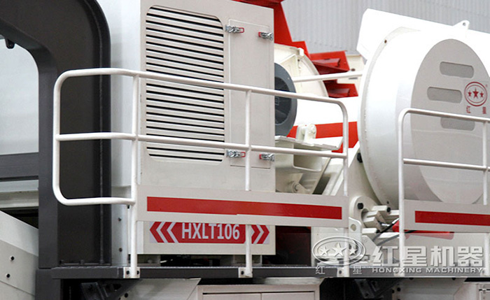 移動(dòng)式破碎機(jī)作業(yè)視頻，滿屏都是黑科技