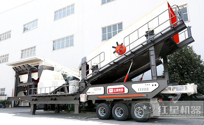 石子移動(dòng)破碎篩分機(jī)時(shí)產(chǎn)多少噸？價(jià)格是多少錢