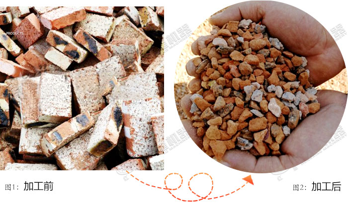 車載磚頭粉碎機一臺多少錢|大型磚頭粉碎機現場視頻