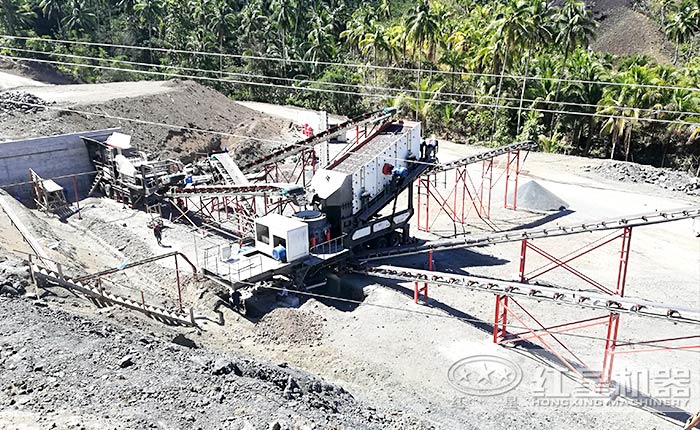 菲律賓混凝土破碎現(xiàn)場(chǎng)