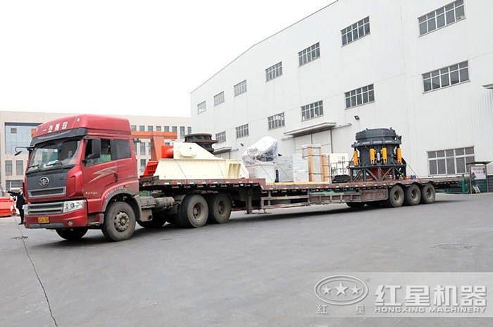 挺進(jìn)內(nèi)蒙古，紅星時(shí)產(chǎn)150噸的煤炭破碎生產(chǎn)線投產(chǎn)使用