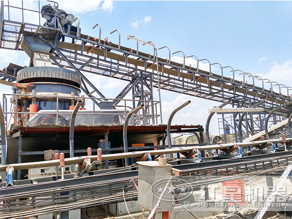 圓錐式破碎機(jī)生產(chǎn)過程中