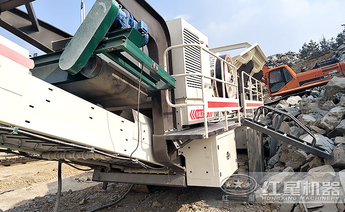 日產(chǎn)2000噸流動打沙生產(chǎn)線作業(yè)靈活