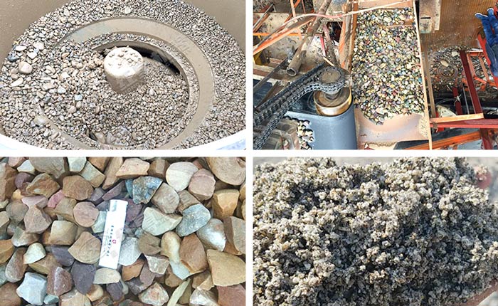 鵝卵石碎沙成品