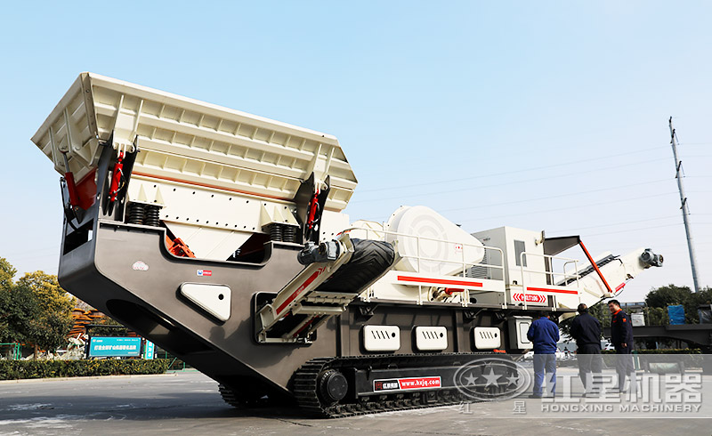 助力環(huán)保，紅星出新機(jī)，這款履帶煤炭破碎機(jī)讓用戶賺大錢