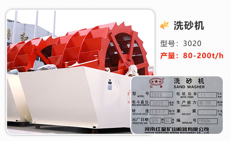 每小時洗80方的洗砂機多少錢一臺？有哪些型號可選