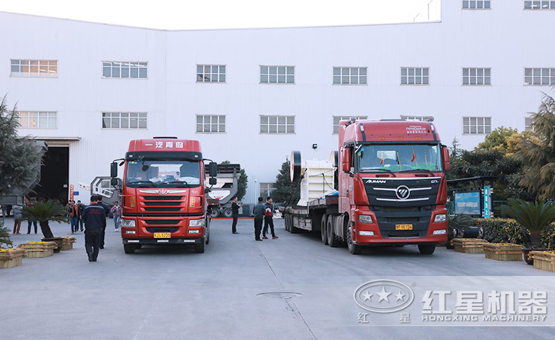 cj歐版顎式破碎機(jī)發(fā)貨中