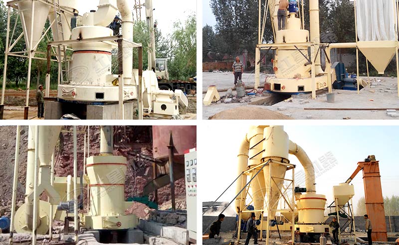 重晶石超細磨客戶現場