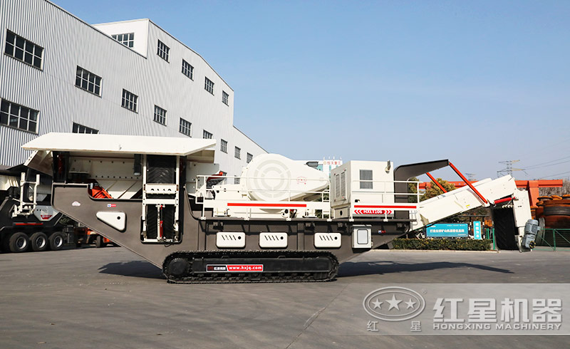 履帶式鄂破移動(dòng)式破碎機(jī)