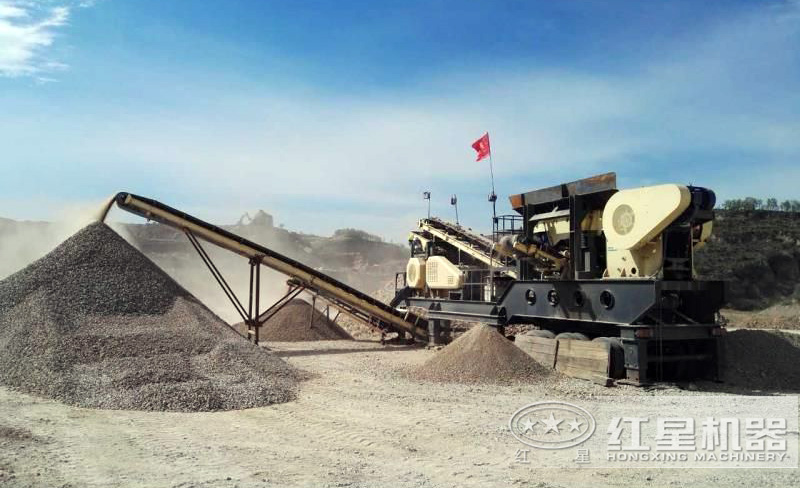 移動式石子生產線