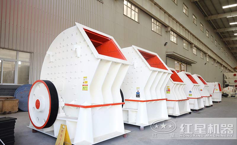 破碎石灰?guī)r就選重錘破，一次成型投資低