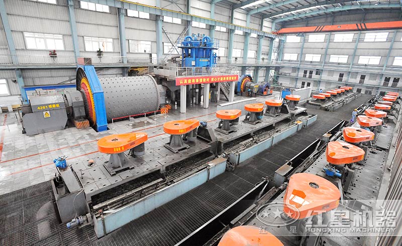 磷礦石浮選作業(yè)現(xiàn)場(chǎng)