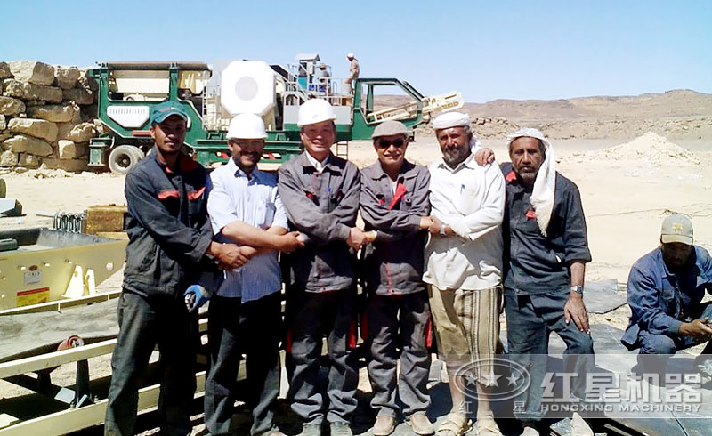 紅星移動(dòng)式石子破碎機(jī)廠家售后