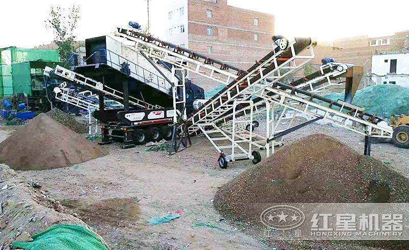 西安建筑垃圾處理現(xiàn)場(chǎng)