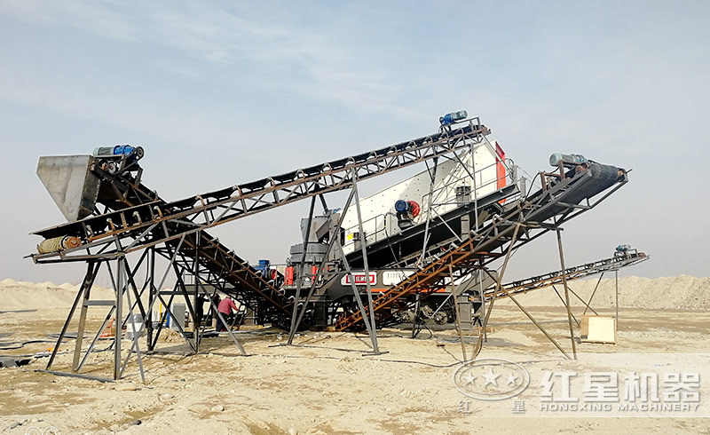 一體式履帶（輪胎）小型移動(dòng)圓錐破碎機(jī)（附原理圖）