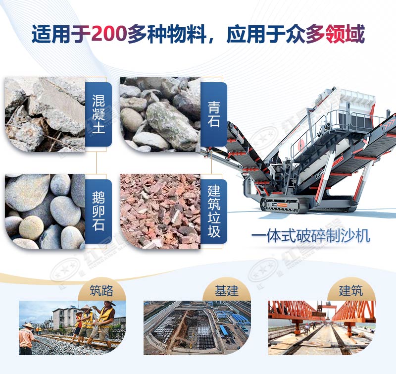 小型一體式破碎制沙機整套下來要多少錢