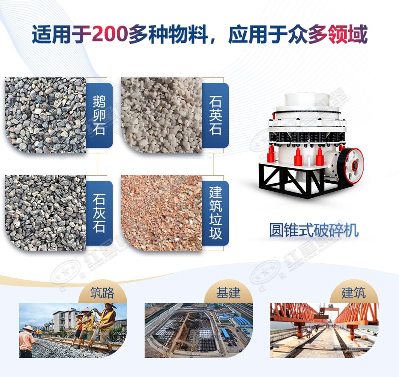 圓錐破碎機(jī)只能用于物料細(xì)碎嗎