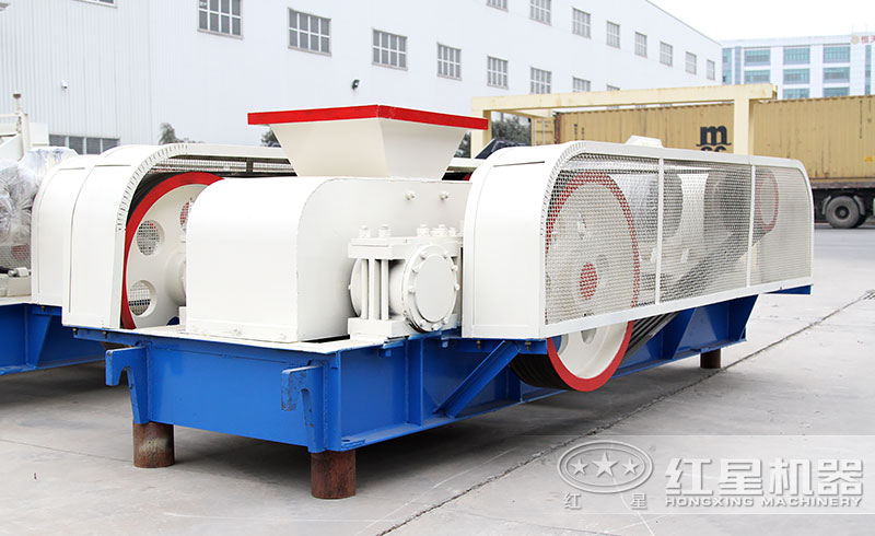 每小時(shí)5-110噸對(duì)輥制砂機(jī)（出料2-10公分）報(bào)價(jià)、現(xiàn)場(chǎng)視頻及廠家