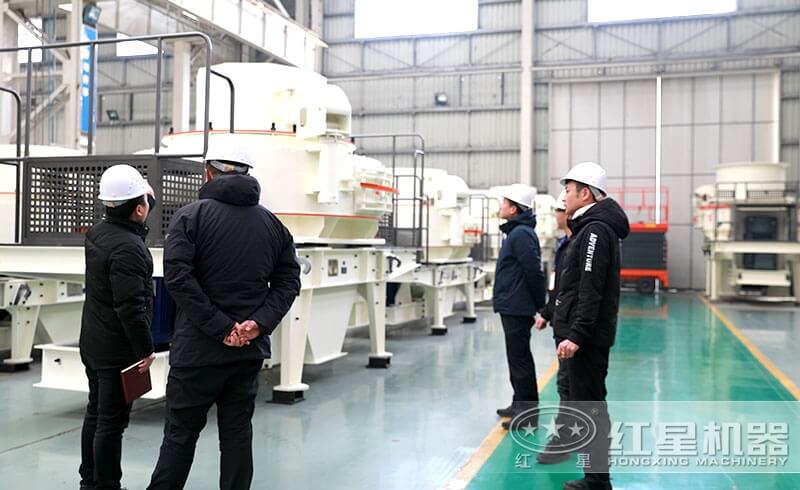 用戶來(lái)廠考察設(shè)備