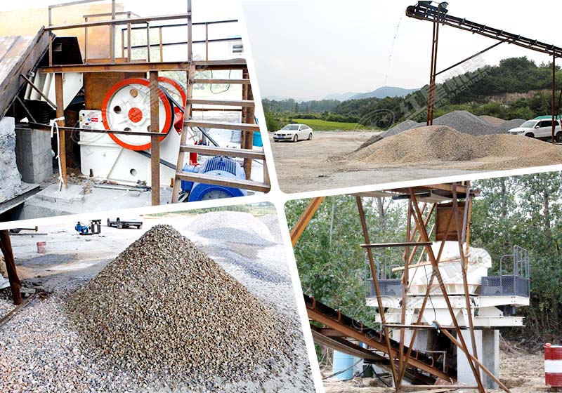 鵝卵石破碎制沙機(jī)生產(chǎn)線視頻及方案配置