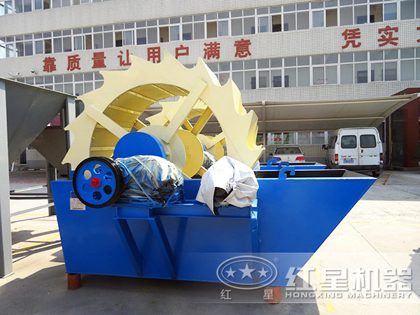 輪式洗砂機優(yōu)勢眾多