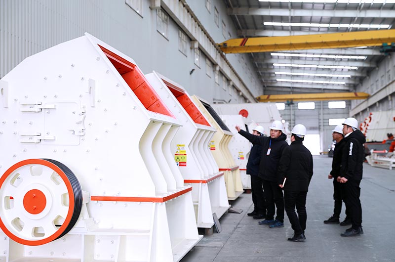 重錘式破碎機(jī)客戶(hù)考察