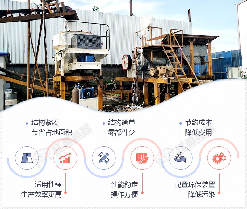 石粉制砂機優(yōu)勢