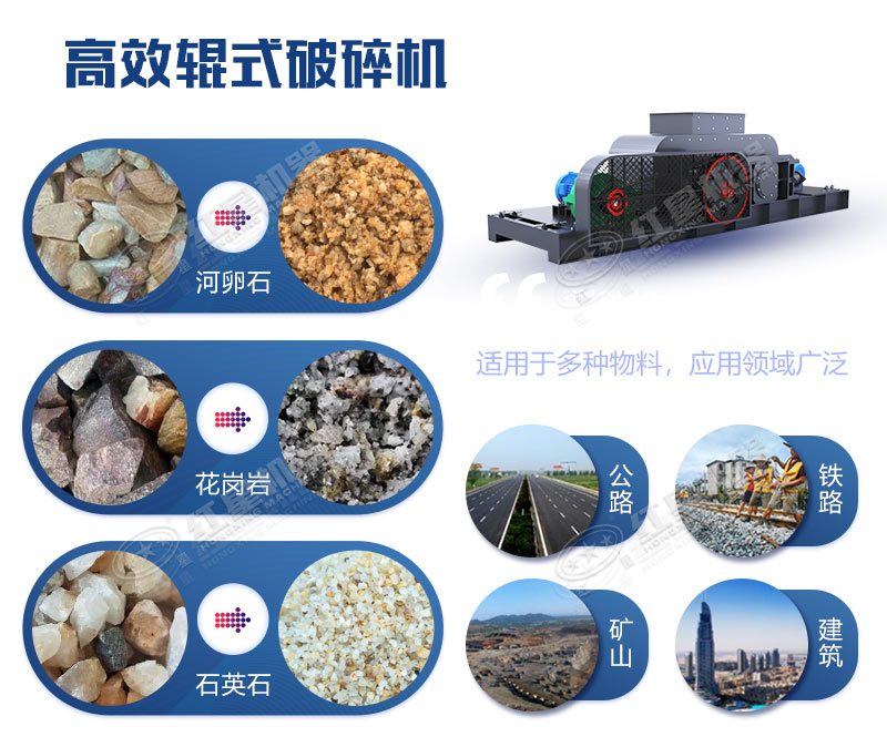 破碎石料專用的輥式破碎機多少錢一臺