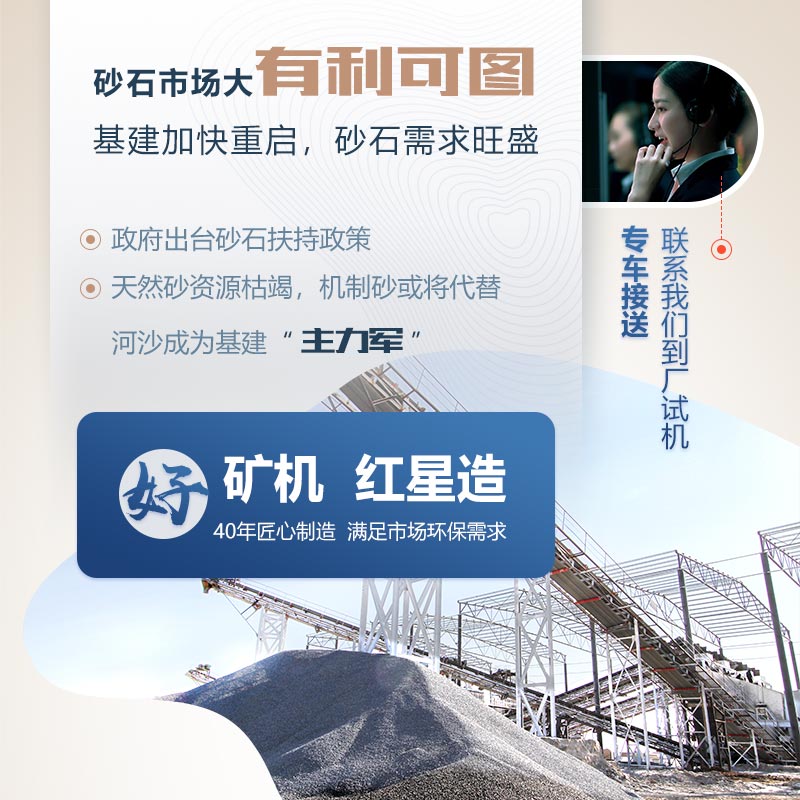 新型河卵石制砂機(jī)有幾種，哪種更高質(zhì)？