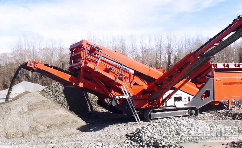 小型移動鵝卵石破碎制沙一體機價格多少錢