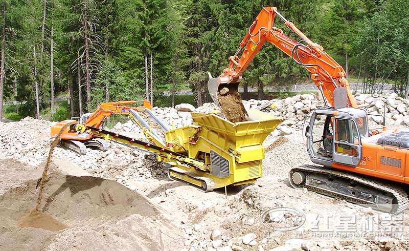 移動石子破碎機對地形地勢適應(yīng)能力強