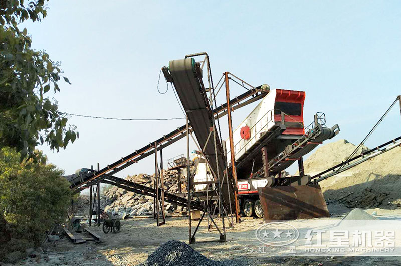 河卵石成砂的移動制砂機20萬價格入手
